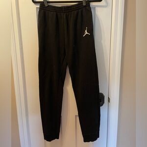 Boys Jordan Sweatpants, Black